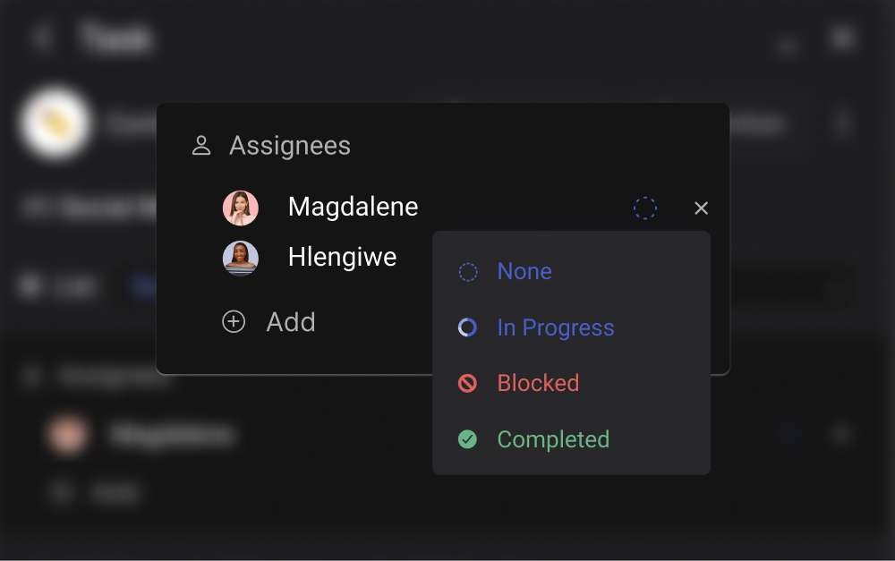 How to improve productivity in an organization with assignees