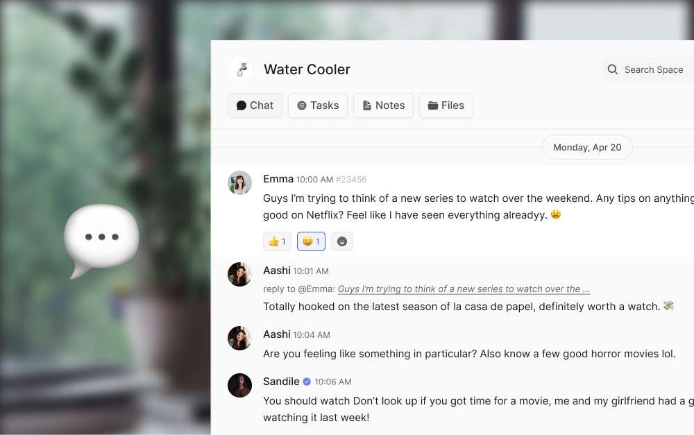 cross departmental communication with watercolor spaces