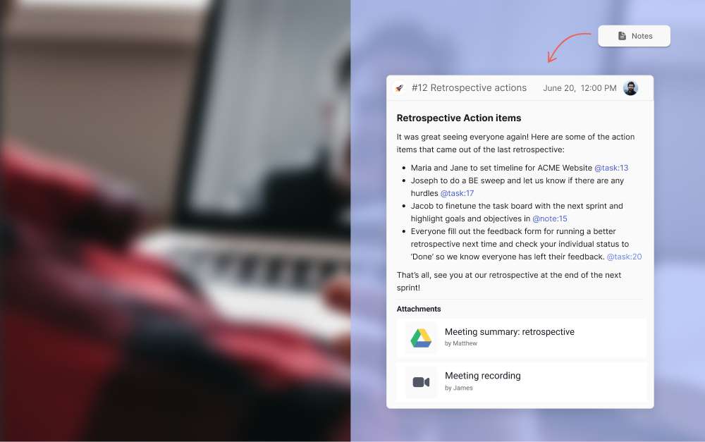 how to run a retrospective share materials