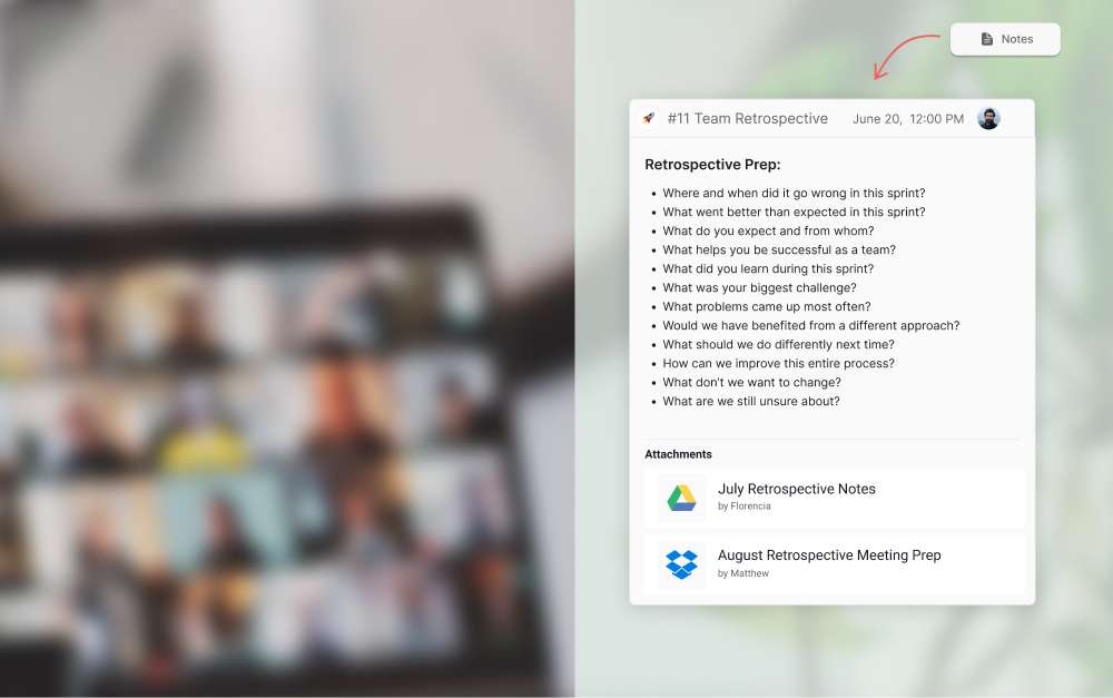 How to run a retrospective: main questions
