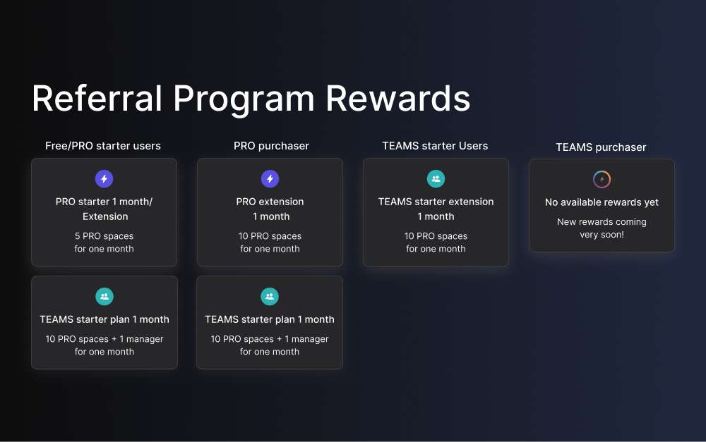 rock referral announcement rewards