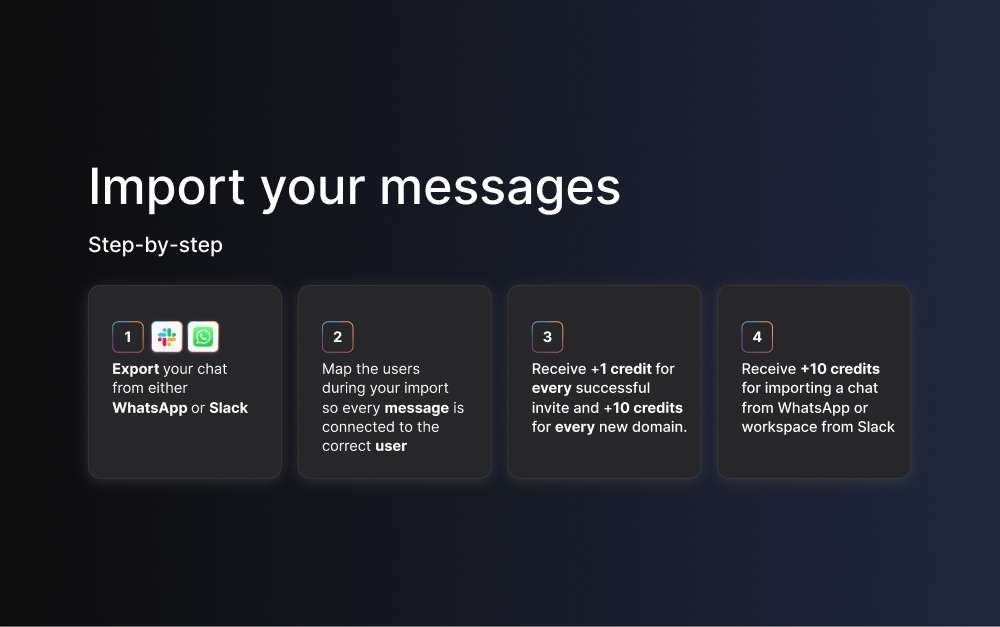 import messages to rock referral program announcement