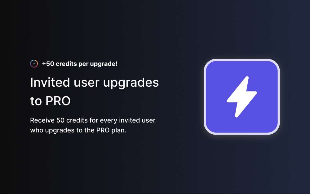 rock referral announcement upgrade to PRO