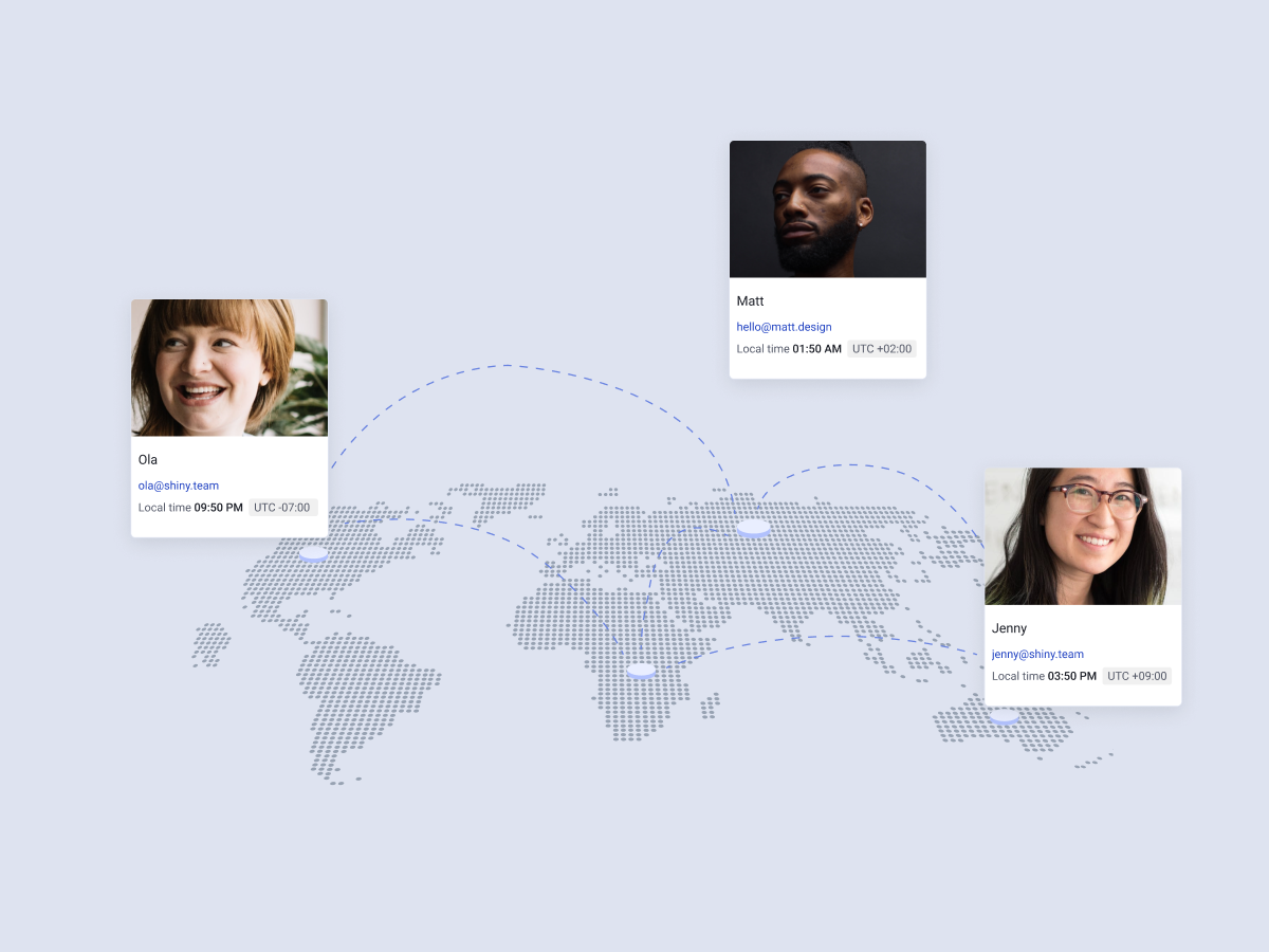 asynchronous work across regions
