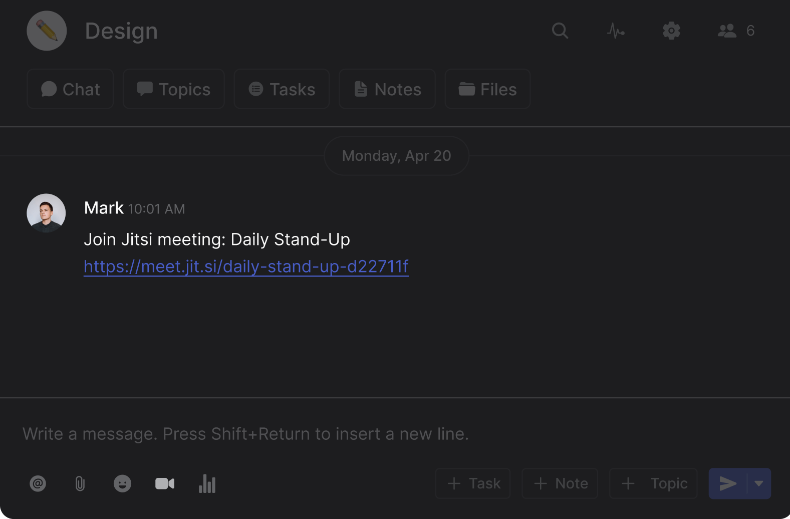 Instant meeting functionality for Jitsi on Rock