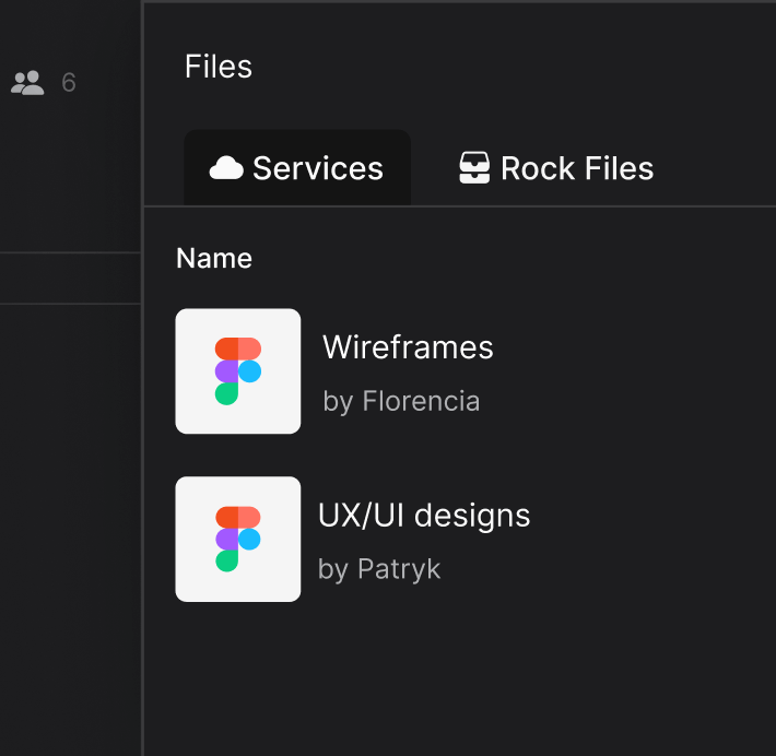 Figma integration highlight mobile
